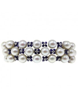 Blue Flowers Bracelet