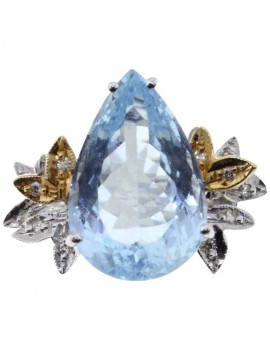 Ring Blue Drop