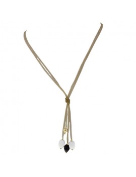 White & Black Necklace