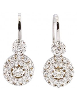 Circle Pendant Earrings
