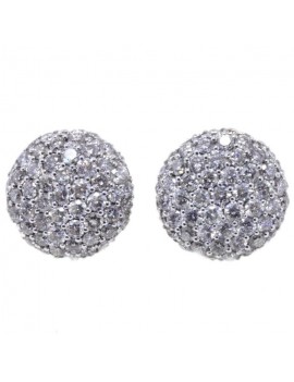 Diamond Spheres Earrings