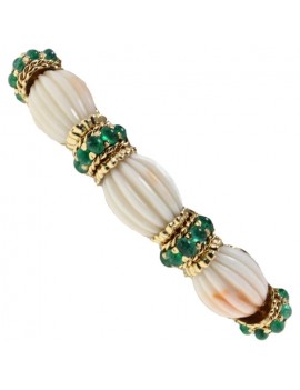 Retro Coral Bracelet