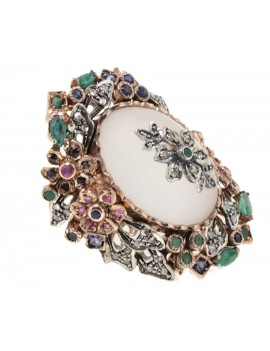 Dome Crystal Ring