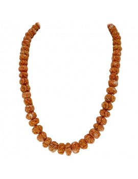 Coral Carved Necklace