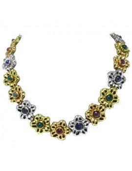 Flower Alternate Necklace