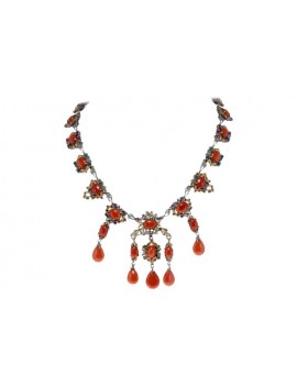 Pendants Coral Necklace
