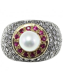 Dome Precious Ring