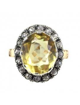 Topaz Natural Ring