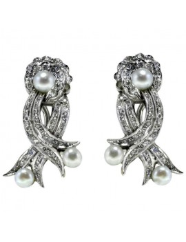 Bow Diamonds Earrings