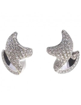 Wave Diamond Earrings