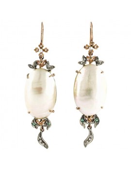 Pearl Falling Earrings
