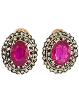 Ruby Earrings
