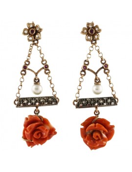 Swing Rose Earrings