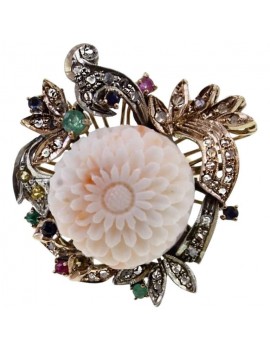 Rose of Coral Ring
