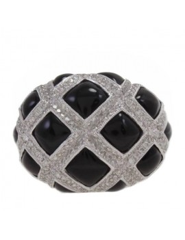 Rhombus Black Ring