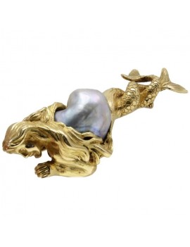 Siren Brooch