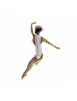 Dancer Brooch
