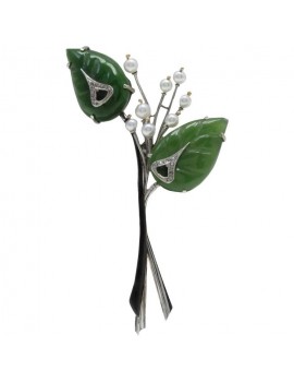 Branch Floral Brooch