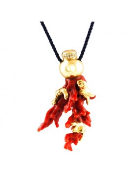 Tuft Coral Pendant