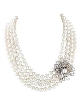 Pearls in Bloom Necklace