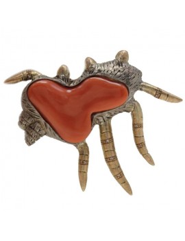 Crab Brooch