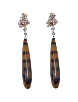 Drop Pendant Earrings
