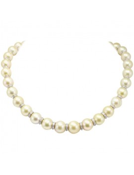 Pearls Gold Necklace