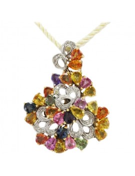 Symphony Flowered Pendant