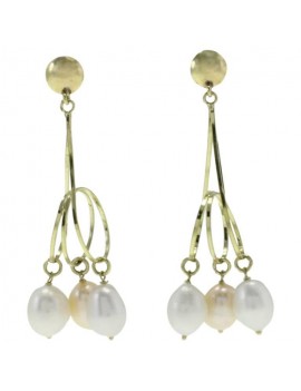 Tuft of Pearls Earrings