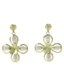 Pendant Cross Earrings
