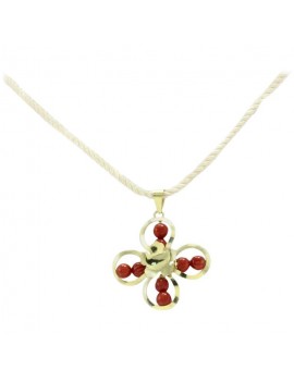 Flower of Coral Pendant
