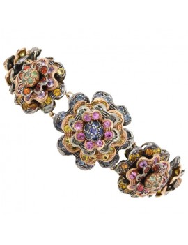 Multi Flowers Bracelet