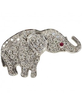 Elephant Brooch