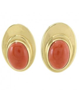 Coral Earrings