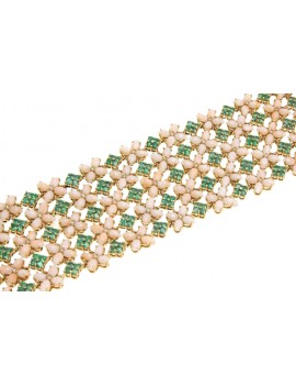 Band Flowered Bracelet