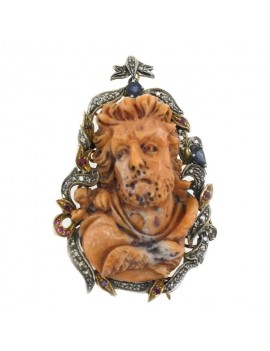 Face of Angelic Pendant