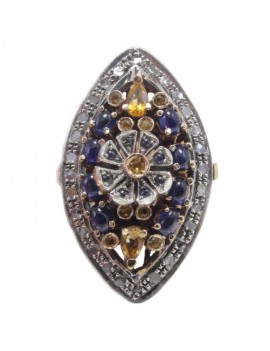 Oval Precious Ring