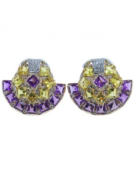 Folding Fan Earrings