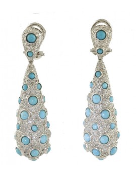 Drop Precious Earrings