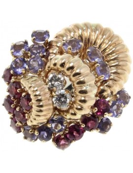 Colorful Bunch Ring